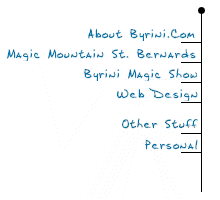 Byrini Home Page Navigation.